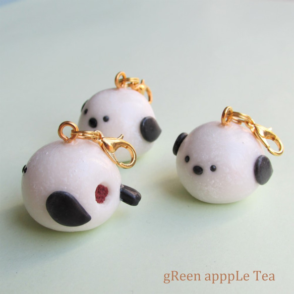 シマエナガ大福 / フェイクスイーツ キーリング gReen appLe Tea 通販 