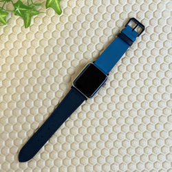 高級革使用Apple Watchレザーベルト レザーバンド　時計ベルト D11 高級金具付け 2枚目の画像