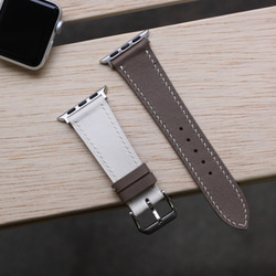 高級革使用Apple Watch可愛いレザーベルト　レザーベルト　腕時計ベルト D29 高級金具付け 5枚目の画像