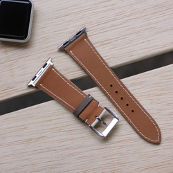 高級革使用Apple Watch可愛いレザーベルト　レザーベルト　腕時計ベルト D29 高級金具付け 7枚目の画像