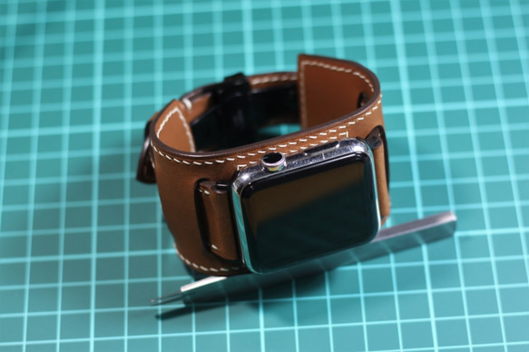 高級革使用Apple Watchレザーバンドストラップ 腕時計ベルト