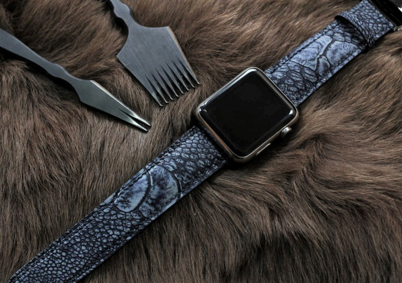 高級革使用Apple Watchオーストレッグレザーバンド 時計ベルト
