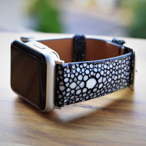 受注製作】高級革使用Apple Watchスタースティングレイ エイ革 レザーバンド 時計ベルト D72 腕時計 Nichi Jipi 通販|Creema(クリーマ) 12624611 受注製作】高級革使用Apple Watchスタースティングレイ エイ革 レザーバンド 時計ベルト D72 腕時計 Nichi Jipi 通販|Creema(クリーマ) 12624611