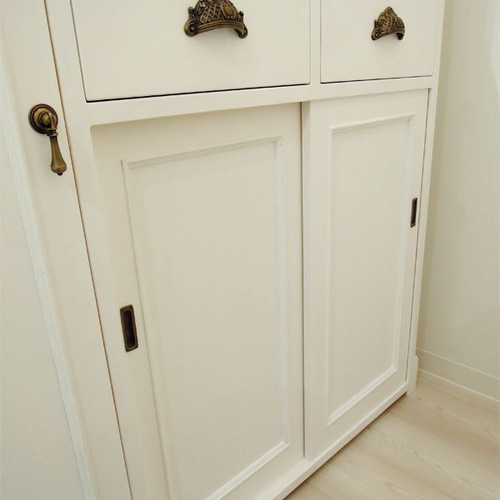 カールおじさん】レジカウンター ホワイト 店舗什器 レジカウンター