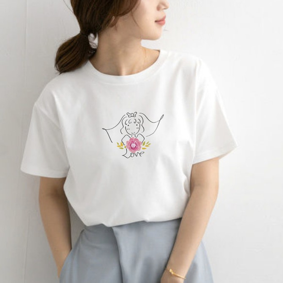 Tシャツ Flower017 2枚目の画像