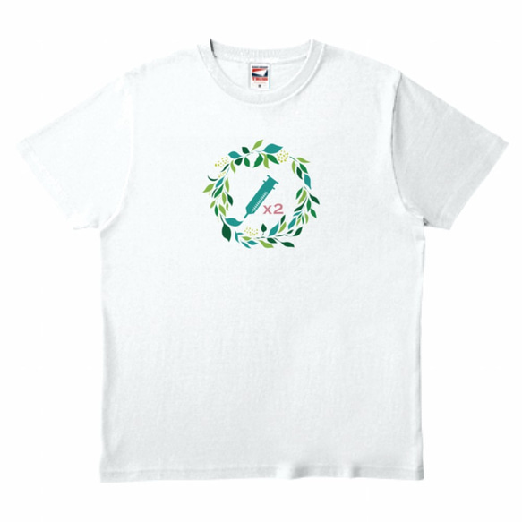 Tシャツ 接種2回安心 002 6枚目の画像