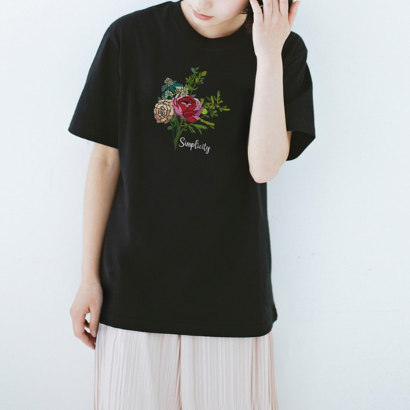 Tシャツ Flower011 3枚目の画像