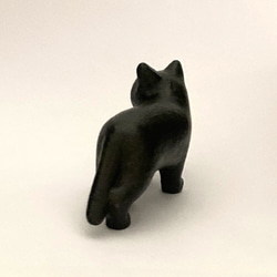黒猫の置物　(樹脂) 6枚目の画像