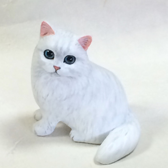 Amazon.co.jp: AAGWW 猫の置物 礼 最適な贈り物 ペルシャ猫 置物