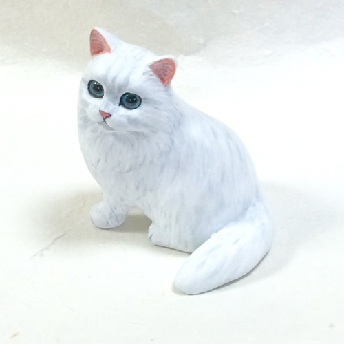 猫の置物 楽天市場】猫の置物 じゃれ合う猫2匹セット サバ白