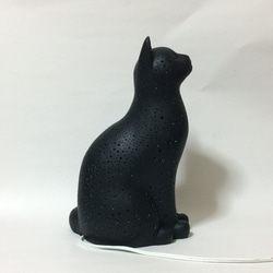 星空の黒猫ランプシェード A 8枚目の画像