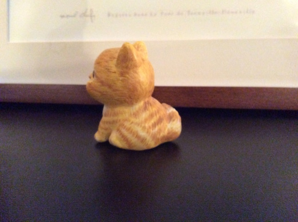 マシュマロ子猫（茶トラ） 4枚目の画像