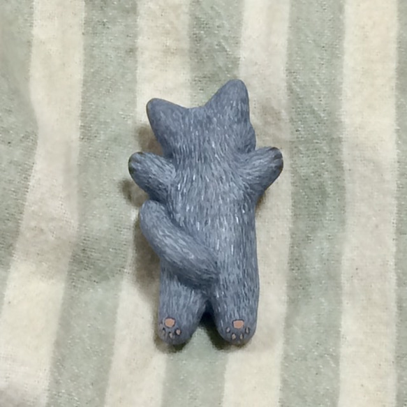 睡覺的俄羅斯藍色小雕像 第8張的照片