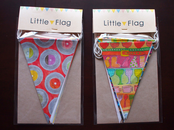 和紙の Little flag【再出品】 3枚目の画像