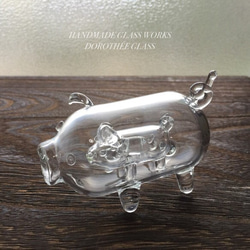 ガラス細工【3匹の子豚】 その他インテリア雑貨 Dorothée Glass 通販