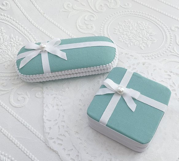 メガネケース&ジュエリーボックス♡ティファニーブルー その他