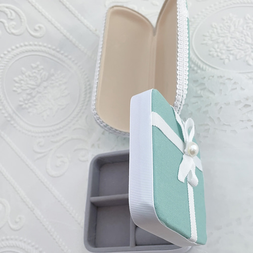 メガネケース&ジュエリーボックス♡ティファニーブルー その他