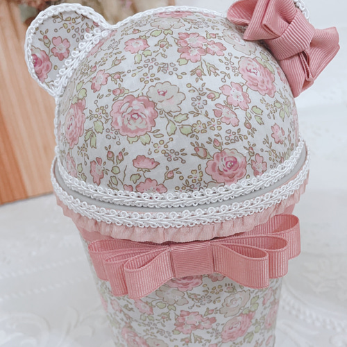 フローラルくまさん♡小物入れ ゴミ箱・ダストボックス M&R 通販