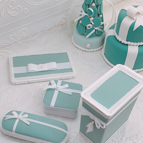 ❤ティファニーブルーの3段シェルフ＆姫ソファー  2点セットミディブライスなど ❤ティファニーブルーの3段シェルフ＆姫ソファー 2点セットミディ