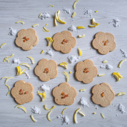 かなざわハイカラ クッキー　能登塩とゆず3枚入 3枚目の画像