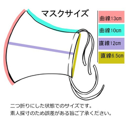 【立体布マスク】グレー麻＋ゴージャス花レース＋パールビーズ【二層構造】 5枚目の画像