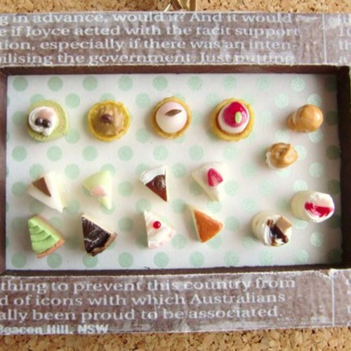 値下げ☆ ミニチュア スイーツコレクションフレーム M046 フォト  