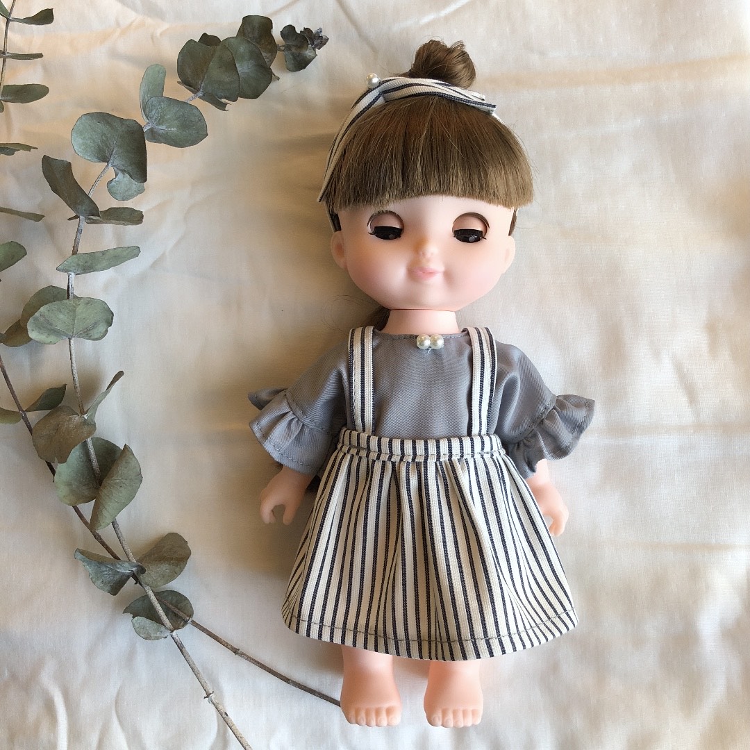 人形用木製クローゼット　ハンドメイド　レミン＆ソラン　メルちゃん　コルネちゃん