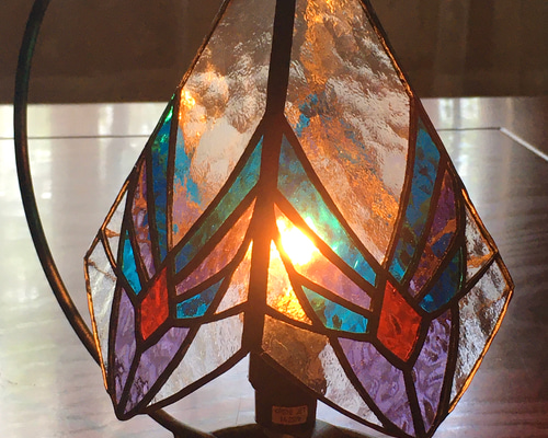 ステンドグラス テーブルランプ ナイトランプ スタンドライト スタンド