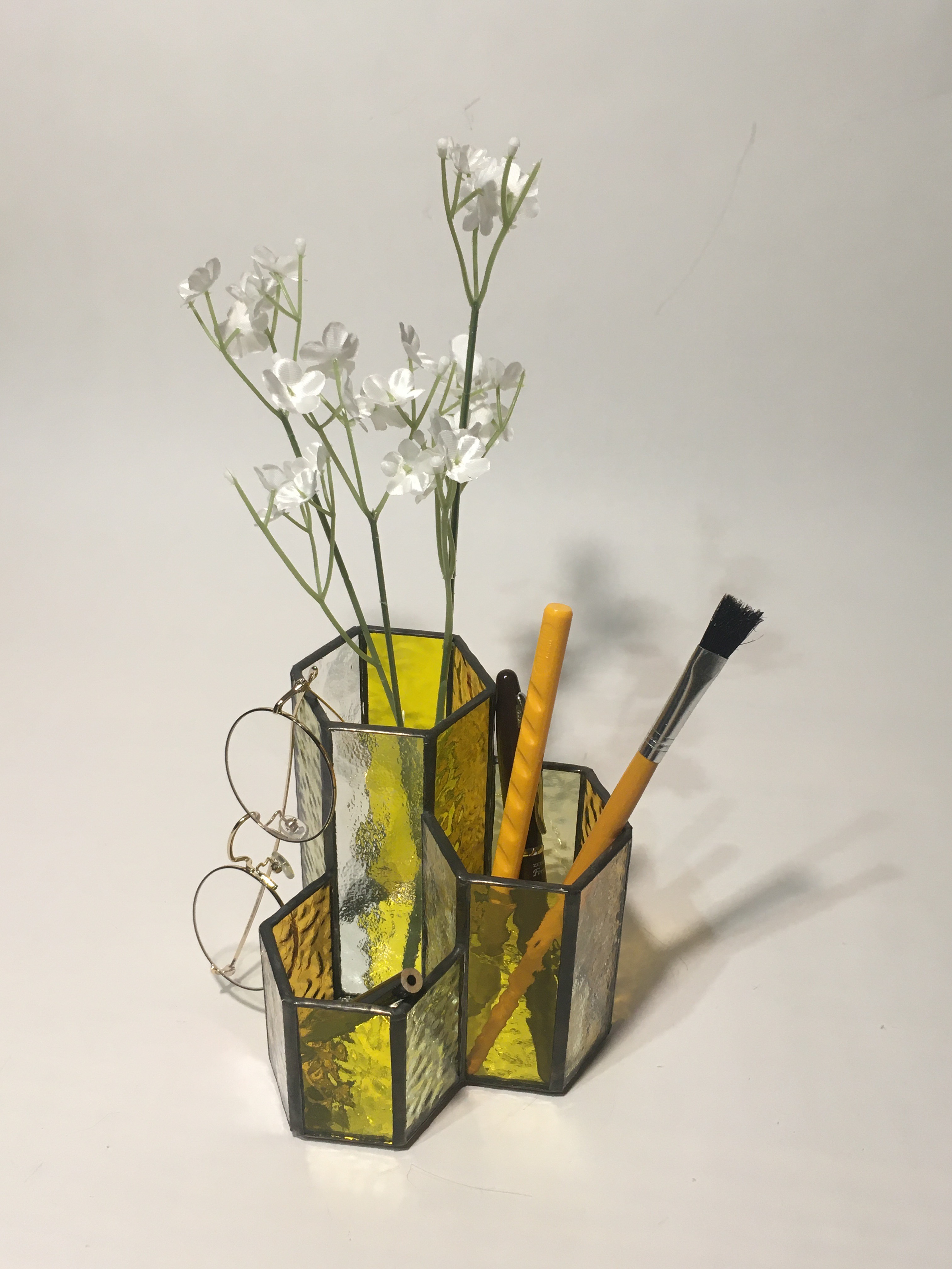 手作り高級品特別使用これ逸品ですよ‼️ステンドグラススタンド