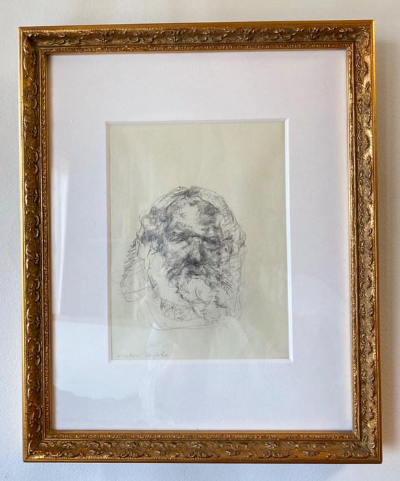 工芸品　大理石絵 大理石彫刻のデッサン 絵画 Hirofumi Sanada Art 通販 9308010