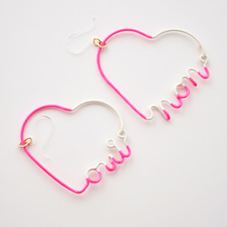 ARTY WIRE PIERCE oui non VIVID PINK 2枚目の画像