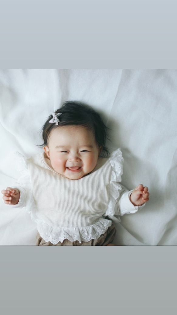 2個選べる♡リバティリボンヘアクリップ♡ベビークリップ キッズ  