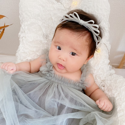 特別な日につけたいリボン♡ ベビー ヘアアクセサリー ヘアバンド