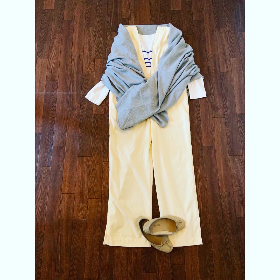 コールテンサロペット(クリーム色)