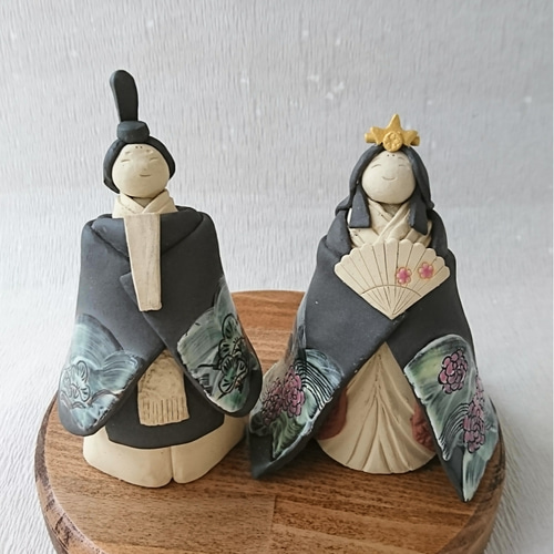 要問い合せ♥️和モダンなお雛様♥️雛祭り　ひな祭り　お雛様　陶器 要問い合せ♥️和モダンなお雛様♥️雛祭り ひな祭り お雛様 陶器