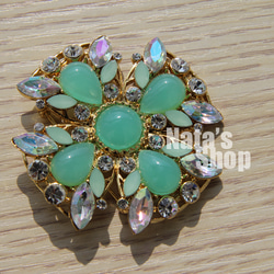 【Natas】クロスブローチ・Vintage Cross Brooch 2枚目の画像