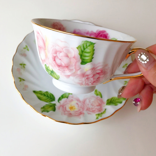 ティーカップ、薔薇 ティーカップ romio 通販 10258382｜Creema