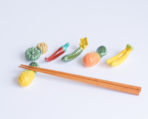 錫箸置 京野菜セット（五客一組） - 清課堂オンラインストア