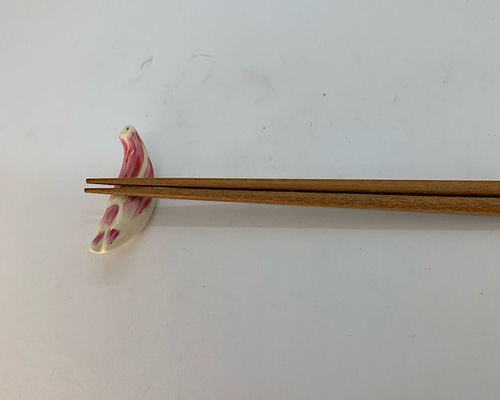 野菜果物箸置き ミョウガ 京焼 箸・箸置き 松斎窯 通販 9540256