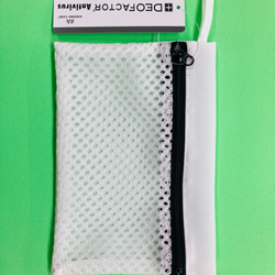 マスクケースにも使える抗ウイルスポーチ　抗菌　マスクポーチ　マスクケース　洗濯可能　日本製　 8枚目の画像