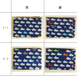 キッズマスク Wガーゼ6重平面型 1枚¥300 7枚目の画像