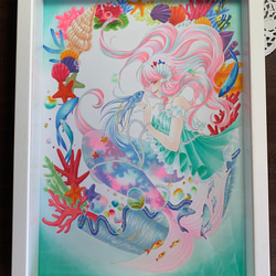オリジナルイラスト『人魚姫-little marmaid-』 1枚目の画像