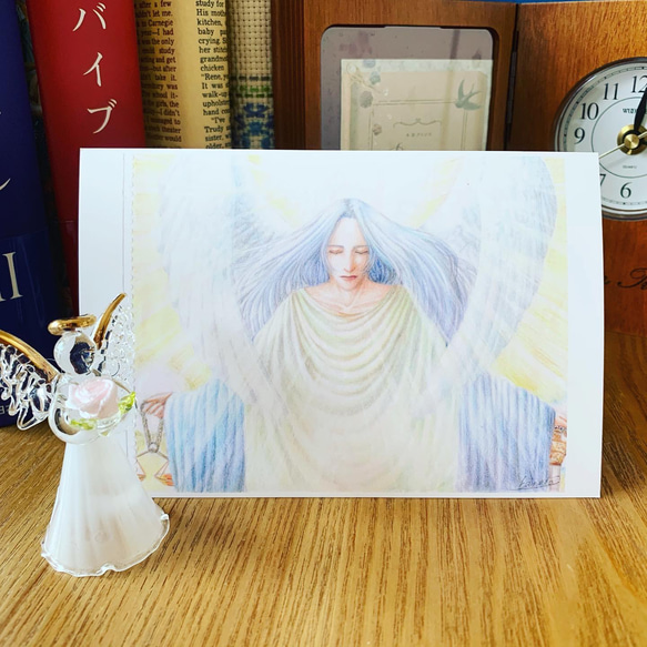 大天使ミカエル　ポストカード 1枚目の画像