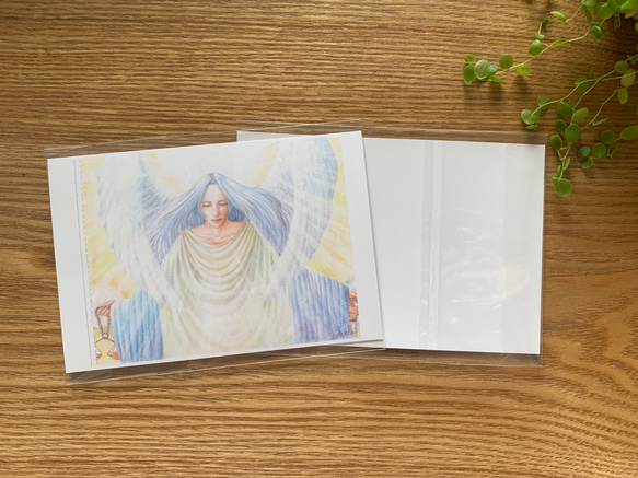 大天使ミカエル　ポストカード 2枚目の画像