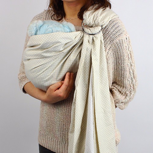 スリング　白ドット小