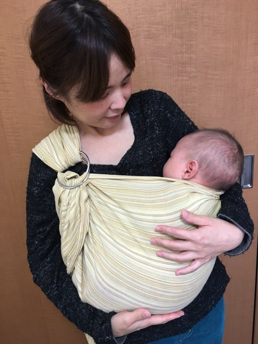 しじらスリング  黄色