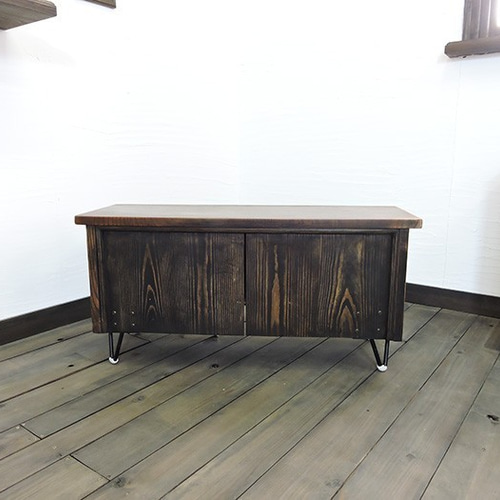 古民具ローキャビネット】古材 アンティーク 木製 和モダン 大正ロマン