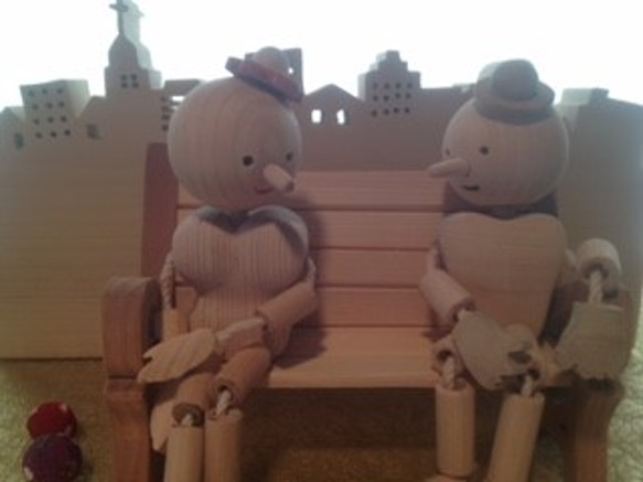 きりかぶオリジナル 木の人形3点セット その他人形 kirikabu 通販