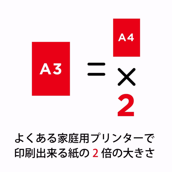 【A3サイズ】飲食店テイクアウト販促用【耐水ポスター 297×420mm】風呂敷・赤 2枚目の画像