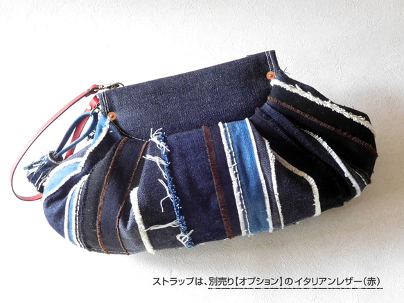 Patchwork Denim Clutch Bag 06 1枚目の画像